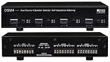 OSD Audio DSM4 Dual Source 4 Zone Speaker Selector