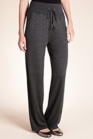 Autograph Luxury Wide Waistband Straight Leg Trousers with Angora