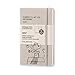 Moleskine 2017 Peanuts Limited Edition Weekly Notebook, 12M, Pocket, Light Grey, Hard Cover (3.5 x 5.5)