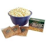 Certified Organic Gourmet Microwave Popcorn - 1 Case of 12 Boxes - 3 Packs Per Box - Pop Corn / Popping Korn