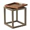 Wood Table with Tray