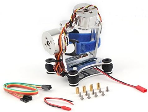 Brushless Gimbal Camera Mount W/ Motor &amp; Controller for DJI Phantom Gopro Hero 2/3/3+/4 FPV (Silver)