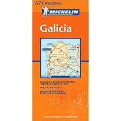 Carte RGIONAL Galice / Galicia