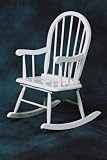 Stork Craft Child's Rocker In White
