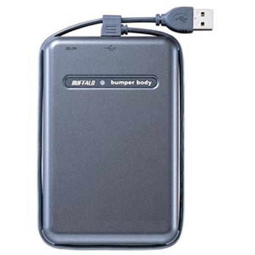 BUFFALO USB2.0 �ϏՌ� �|�[�^�u��HDD 40GB �u���b�N HD-PHC40U2/UC-BK