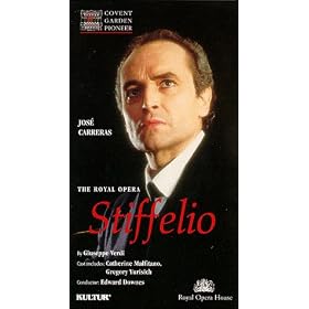 Verdi - Stiffelio / Downes, Carreras, Malfitano, Royal Opera Covent Garden [VHS]