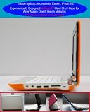 mCover® ORANGE Hard Shell Case for Acer Aspire One 8.9 Netbook - Compatible with 3/6/9-cell battery