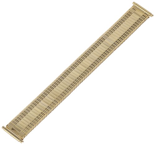 Timex Men's Q7B864 Gold Plated Stainless Steel Expansion 16-20mm Replacement Watchband