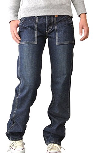 (エボワット) ET BOITE 日本製 レディース デニム パンツ ストレート ジーンズ