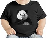 Singing Panda オーガニックベビーTシャツ 12 - 18 Months