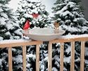 Stone-Colored Birdbath 20"