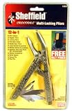 Sheffield 12-in-One Crocodile Multi-locking Pliers