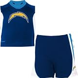 Reebok San Diego Chargers Boys (4-7) Raglan Tank & Short Set Kids 4 Small