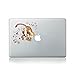 Calvin and Hobbes Tumbling Vinyl Sticker for Macbook (13-inch Macbook and 15-inch Macbook) / Laptop / Guitar