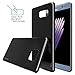 NOTE 7 Case, Profer [Anti-Scratches] and [Drop Protection] Soft TPU Gel [Ultra Slim] Flexible Premium Soft Bumper Rubber Protective Case Cover for Samsung Galaxy NOTE 7 (Black)