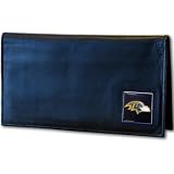 NFL Baltimore Ravens Leather Checkbook Cover