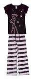 Pink Panther Pink Attitude Black Tee/Capri Set for women