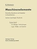 ISBN 9783662269671 product image for Grundlagen, Verbindungen, Lager, Wellen und Zubehör (German Edition) | upcitemdb.com