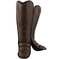 Hayabusa Striking Shinguards - Kanpeki 2.0 Elite Series MMA Shin Guards - Brown