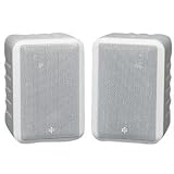 Bic America RTRV44-2W 3-Way Indoor/Outdoor Speakers (White)