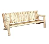 Cedarlooks 0100007 6-Feet Log Cedar Bench