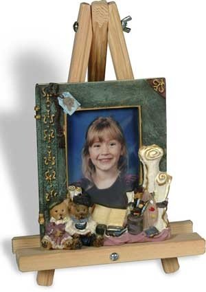 Childrens Toyshop  Toys : American Easel AE4004S Add Dark Walnut Stain