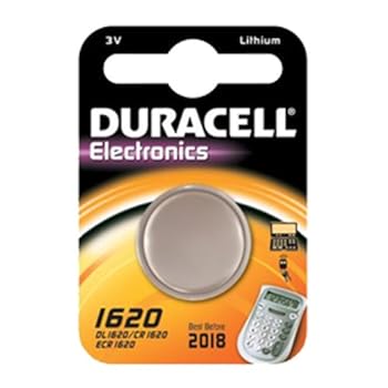 Duracell - 75053898 - Pile spéciale - Appareils Electroniques - 1620 Petit Blister x 1 Duracell - 75053898 - Pile spéciale - Appareils Electroniques - 1620 Petit Blister x 1