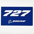 727 Blue Sticker