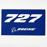 727 Blue Sticker