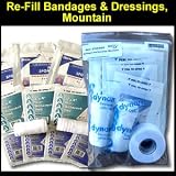 Re-fill Bandages and Dressings, Mountain, for First Aid Kits