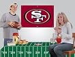 San Francisco 49ers Game/Tailgate Party Kits Banner & Tablecloth NFL Football Fan Shop Sports Team Merchandise
