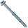Wej-It Stalgard Coated Coated Carbon Steel Hex Washer Head Drive, Concrete Screw, USA Made, 3/16" Diameter, 2-1/4" Length, Pack of (100)