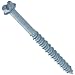 Wej-It Stalgard Coated Coated Carbon Steel Hex Washer Head Drive, Concrete Screw, USA Made, 3/16" Diameter, 2-1/4" Length, Pack of (100)