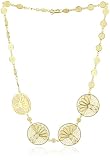 Katch by Kathy Flesch 24k Gold Plated Sterling Silver Filigree Peacock Necklace