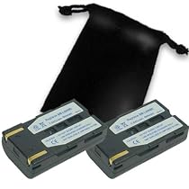 SAMSUNG SB-LSM80 / SB-LS80 / SB-LSM160 Equivalent Li Ion Camcorder Battery 2-Pack For SC-DC173U / SC-DC164 / SCD263 & Many More