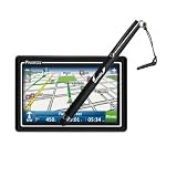 Gomadic Precision Tip Capacitive Stylus Pen for Pharos Drive 270 (Black Color)