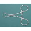 Miltex Backhaus Towel Clamp 3 1/2" Stainless Steel Economy - Model EG7-504 - Each