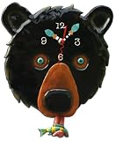 Allen Designs Kodiac (Bear) Pendulum Clock