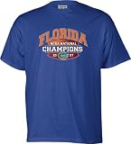 Florida Gators 2007 NCAA Basketball National Champions Blue Big Time T-Shirt