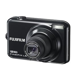 Fujifilm FinePix L55 Digital Camera - Black (12MP, 3x Optical Zoom) 2.4 inch LCD Screen