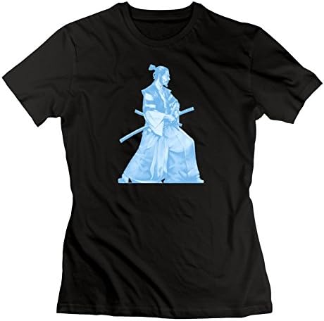 Samurai T-shirt Specialized For Women Customized Black T Shirt By Anthaver