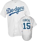Rafael Furcal Majestic MLB Home Replica Los Angeles Dodgers Youth Jersey - X-Large (18-20)