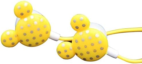 Kids Mousy Dots Earbuds for cellphones with 3.5mm jack With Giftbox
