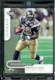 2005 Upper Deck Foundations Football Card # 90 Marshall Faulk St. Louis Rams - Mint Condition - In Protective Display Case!