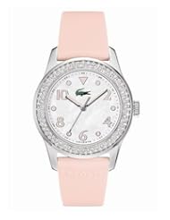 Lacoste Advantage Mother of Pearl Dial Rubber Strap Ladies Watch 2000663