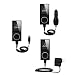 Deluxe Kit for the Microsoft Zune 4GB / 8GB includes a USB cable with Car and Wall Charger - Gomadic Brand w/ TipExchange Technology