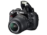 Nikon D5000 12.3 MP DX Digital SLR Camera with 2.7-inch Vari-angle LCD (Body Only)