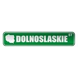  DOLNOSLASKIE ST  STREET SIGN CITY POLAND
