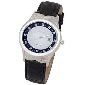 Swisstek Men's Slim-Tek Limited Edition Diamond Watch #SK21609G