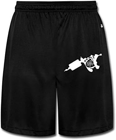 Men Sport Short Pants Tattoo Machine